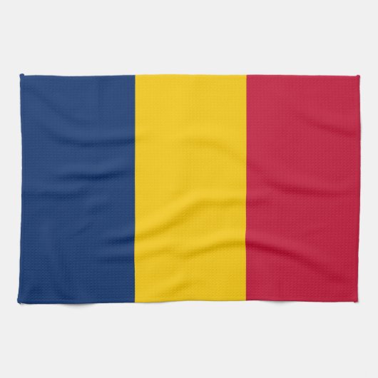 Chad Flag Theedoek (Horizontaal)