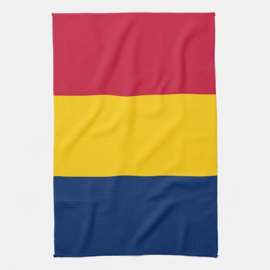 Chad Flag Theedoek (Verticaal)