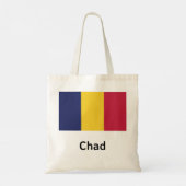 Chad Flag Tote Bag (Achterkant)