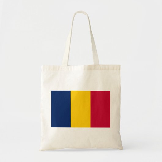 Chad Flag Tote Bag (Voorkant)