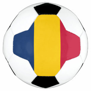 Chad Flag Voetbal