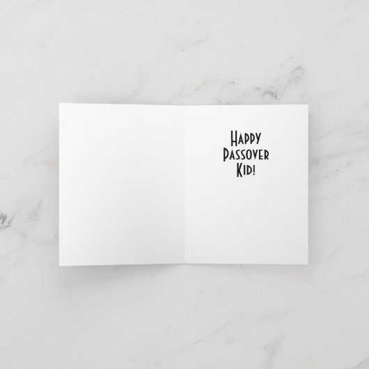 Chad Gadya - Happy Passover Kind - Kaart (Binnen)