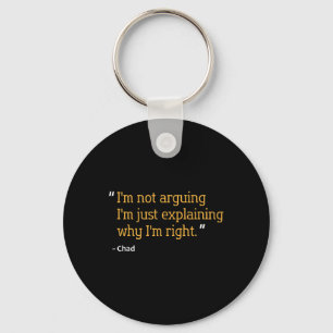 Chad Gift Quote Grappige Verjaardag Gepersonalisee Sleutelhanger