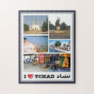 Chad - I Love - Legpuzzel