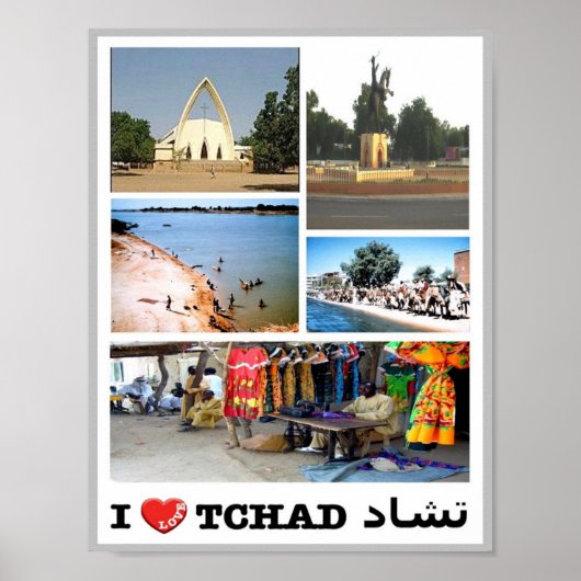Chad - I Love Poster (Voorkant)