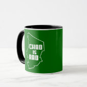 Chad is Rad Outline Mok (Voorkant links)