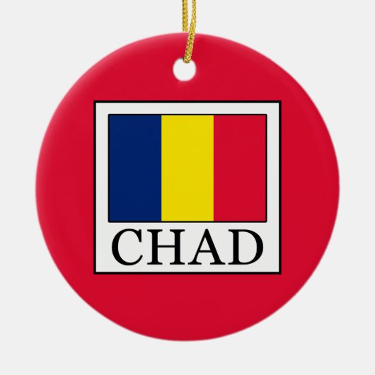 Chad Keramisch Ornament (Voorkant)