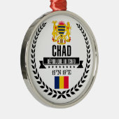 Chad Metalen Ornament (Rechts)