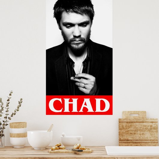 Chad michael murray poster (Keuken)
