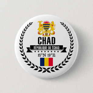 Chad Ronde Button 5,7 Cm