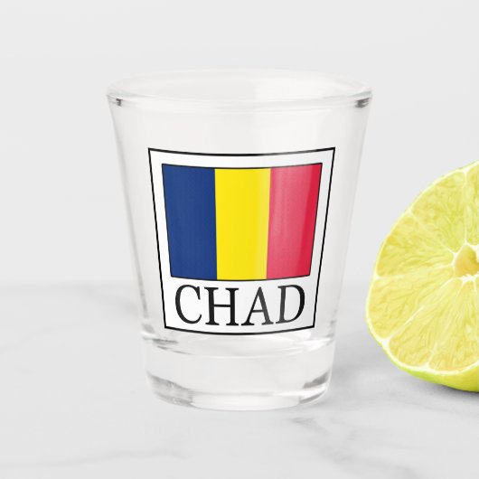 Chad Shot Glas (Voorkant)