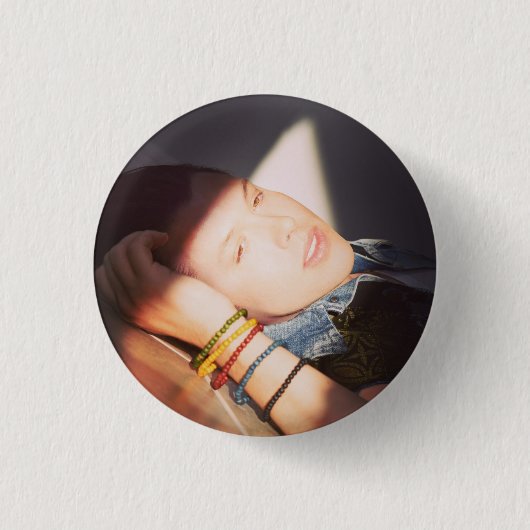 Chad Siwik Ronde Button 3,2 Cm (Voorkant)