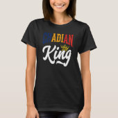 Chadian King Chad Chadian Chad Flag T-shirt (Voorkant)