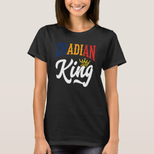 Chadian King Chad Chadian Chad Vlag T-shirt