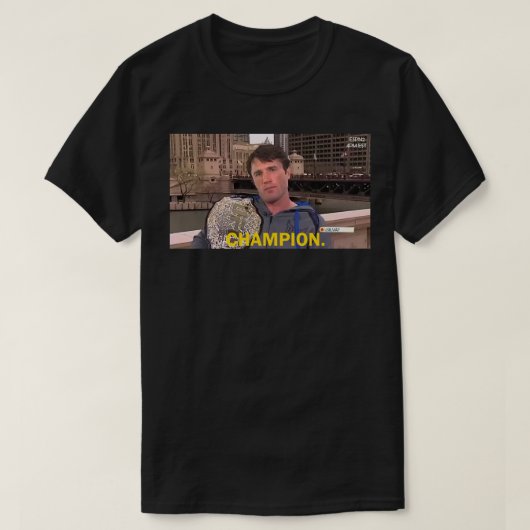 Chael Sonnen Middleweight Champ Classic T Shirt (Design voorkant)