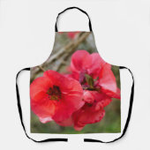 Chaenomeles speciosa Tout sur l'impression tablier (Recto)