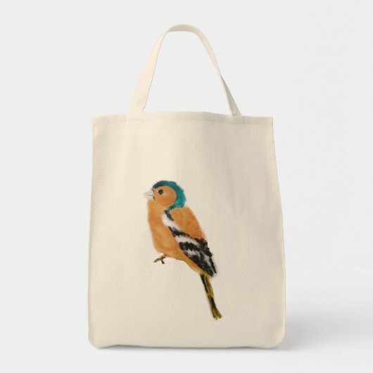 Chaffinch Bird Art Tote Bag (Voorkant)