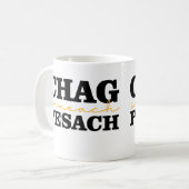 Chag Sameach Pesach Koffiemok (Voorkant links)