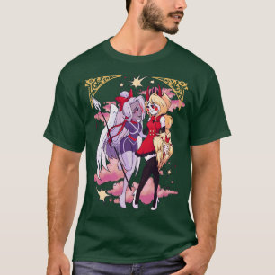 Chaggie Charlie Morgningand Vaggie fanart beroemd T-shirt