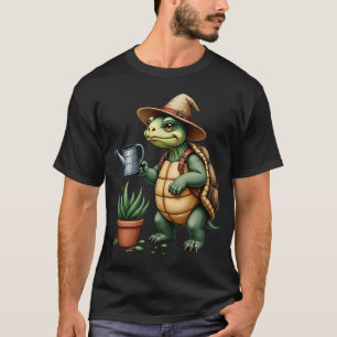 Chagrijige Schildpad Plant Ouder Tuinieren Succule T-shirt