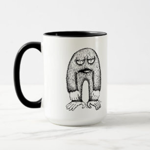 Chagrijnig Monster Mok – Grappige Rare Energie