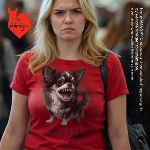 Chagrijnige Chihuahua - Grappig Agressieve Boze An T-shirt