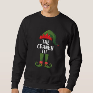 Chagrijnige Elf Familie Matching Groep Kerstmis Trui