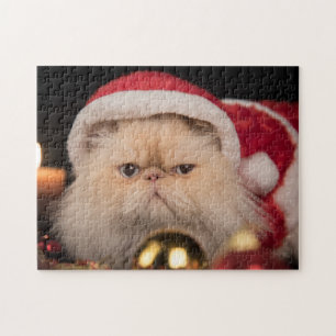 Chagrijnige Katten Santa Legpuzzel