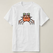 Chagrijnige Krab Funny T-Shirt