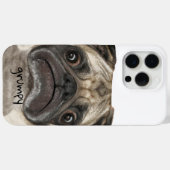 Chagrijnige Puggie Cadeaus Case-Mate iPhone Case (Achterkant (horizontaal))