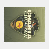 Chahta (pijlpunt) fleece deken (Voorkant (Horizontaal))