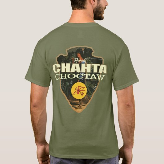 Chahta (pijlpunt) t-shirt (Achterkant)