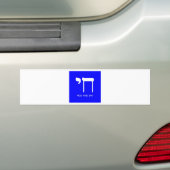 Chai 2, Electric Booga Blue Bumpersticker (Op auto)