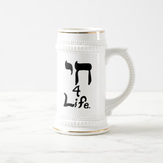 Chai 4 Life Stein Bierpul