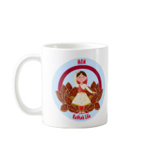 Chai & Café Mug avec Cute Kathak Danseuse