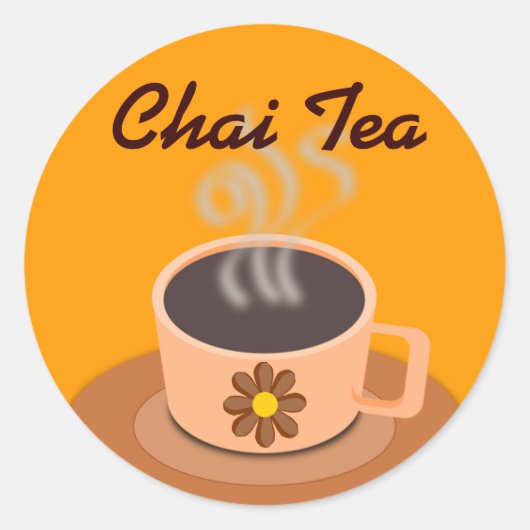 Chai Tea stickers (Voorkant)