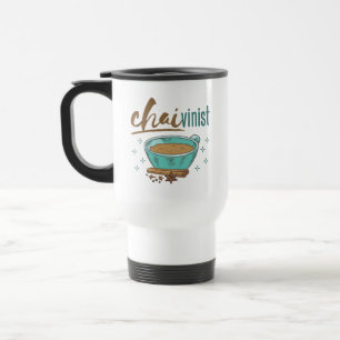 Chai Thee Liefhebber "Chaivinist"  Reisbeker