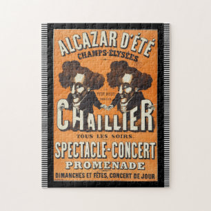 "Chaillier Concert" Poster Puzzle Legpuzzel