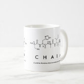 Chaim peptide nom mug (Devant droit)