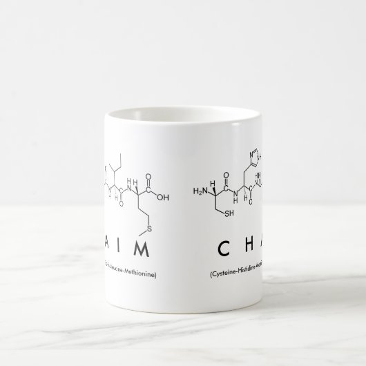 Chaim peptide nom mug (Centre)