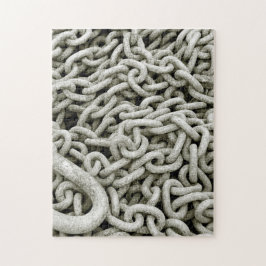 Chain Link Jigzaag Legpuzzel