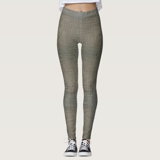 CHAIN MAIL TEXTURE LEGGINGS (Voorkant)