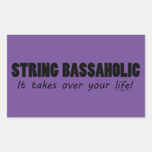 Chaîne Bassaholic Life Sticker rectangulaire
