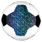 Chaîne de boule de soccer Crystal Bling (Tourné)
