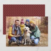 Chaîne de Carte photo de jour férié (Devant / Derrière)