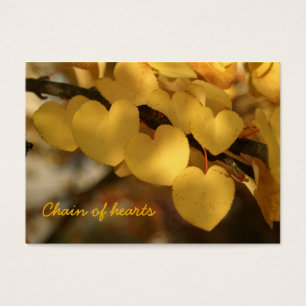 chaîne de coeurs