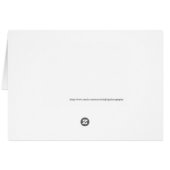 Chaîne de Feuilles d'or, Joyeuses fêtes (Dos Horizontal)