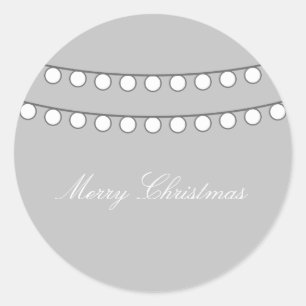 Chaîne de jour férié blanc Stickers Lumières