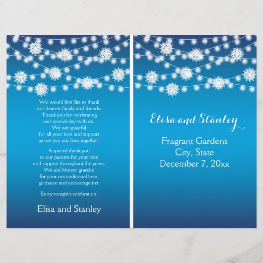 Chaîne de lumières flocons de neige programme de m (Devant)