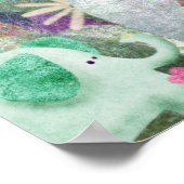 chaîne de marguerite des éléphants - affiche (Coin)